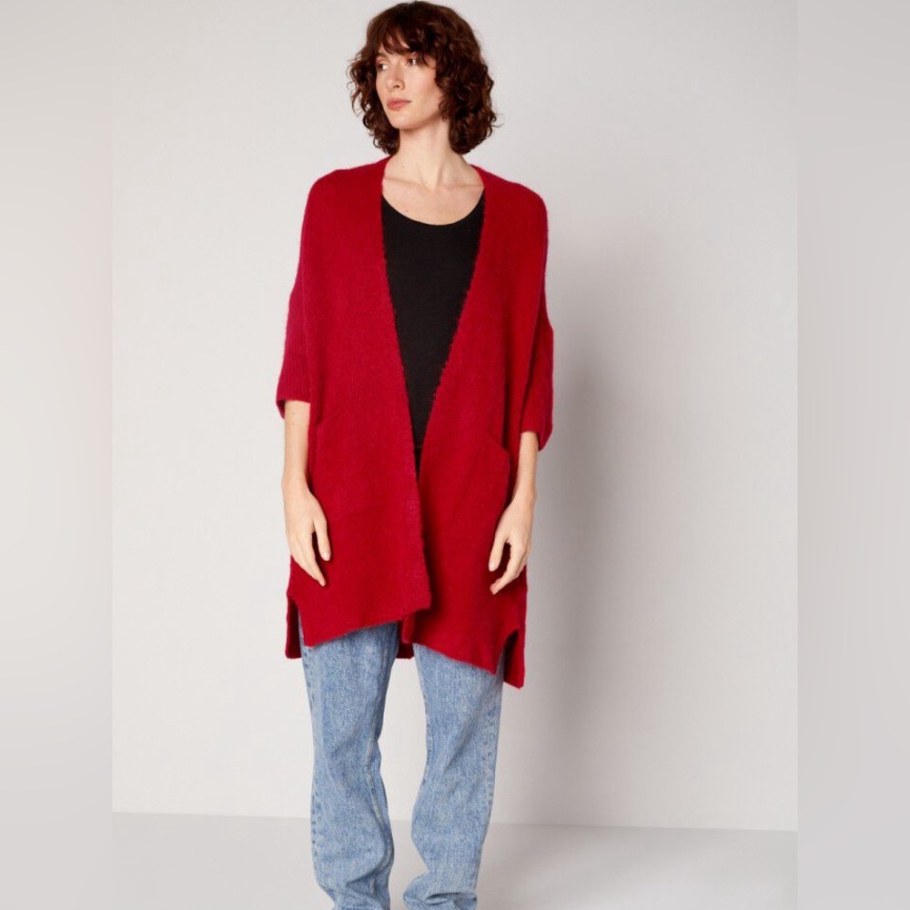 American Vintage wool & mohair cardigan, New.